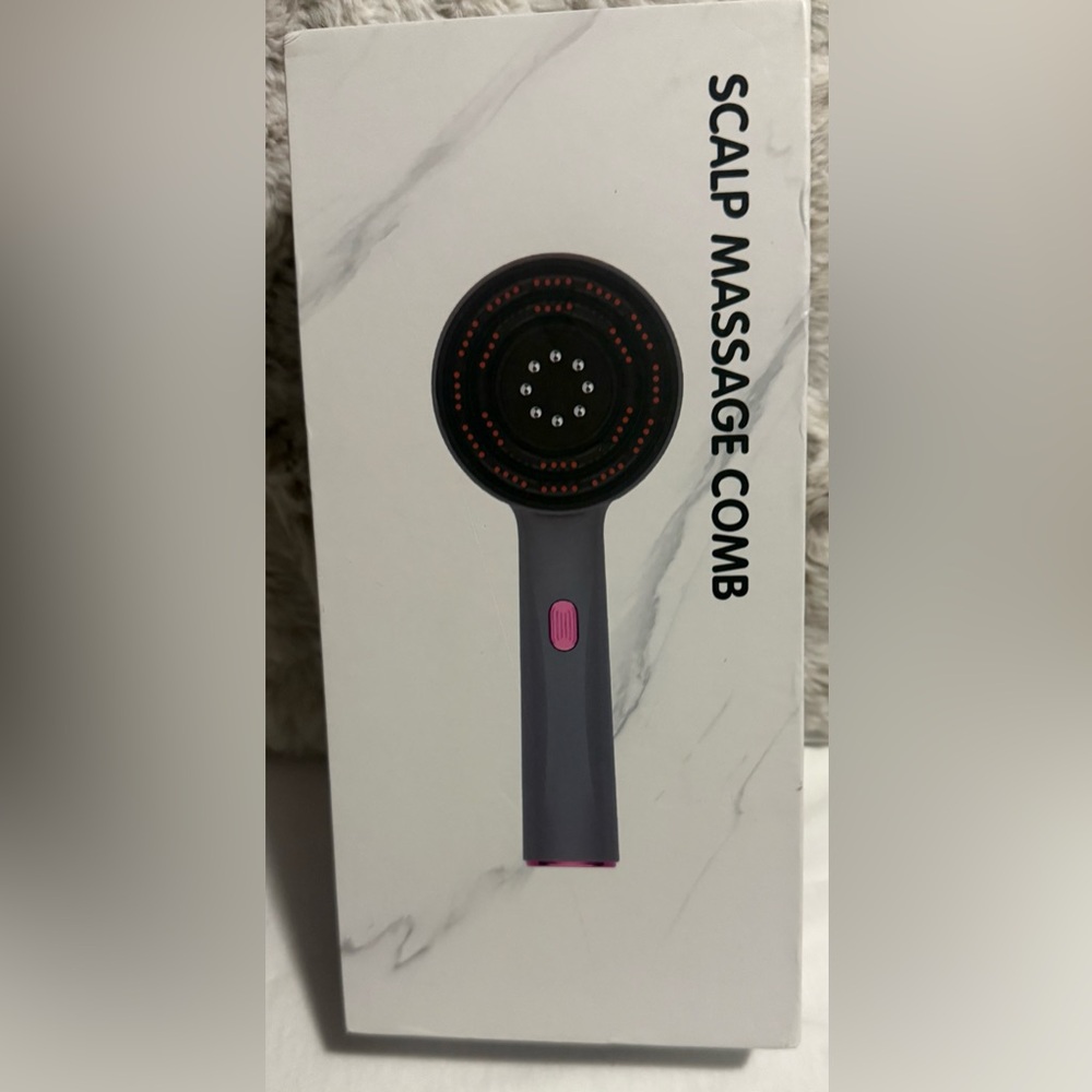 Electric Massage Comb with LED Lights